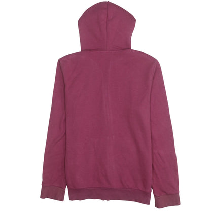 Womens UK Size M Adidas Purple Full Zip Hoodie