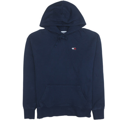 Mens UK Size XS Tommy Jeans Blue Pullover Hoodie