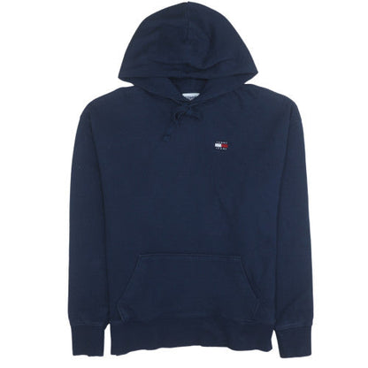Mens UK Size XS Tommy Jeans Blue Pullover Hoodie