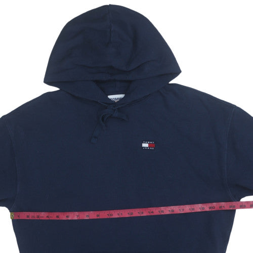 Mens UK Size XS Tommy Jeans Blue Pullover Hoodie