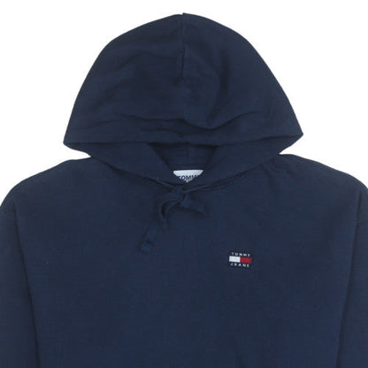 Mens UK Size XS Tommy Jeans Blue Pullover Hoodie