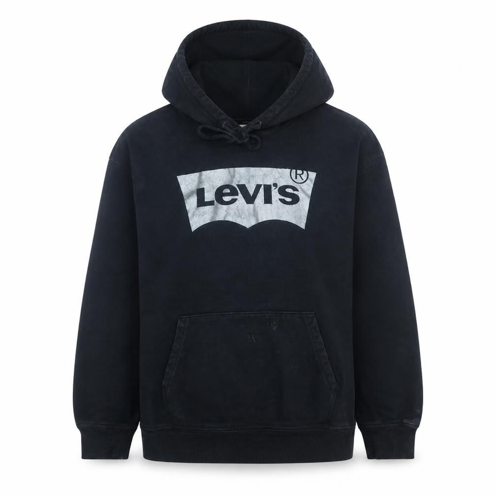 Womens UK Size L Levi's Black Pullover Hoodie