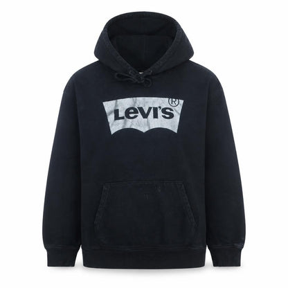 Womens UK Size L Levi's Black Pullover Hoodie