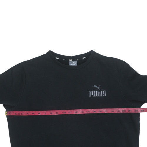 Mens UK Size M Puma Black Pullover Sweatshirt