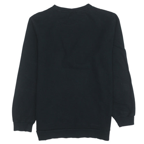 Mens UK Size M Puma Black Pullover Sweatshirt