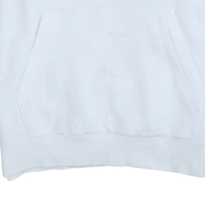 Mens UK Size S Nike White Pullover Hoodie