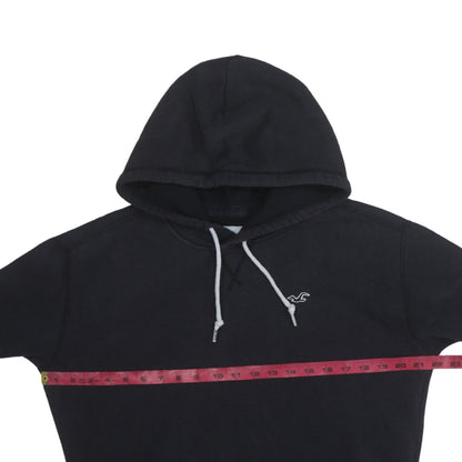 Mens UK Size S Hollister Black Pullover Hoodie