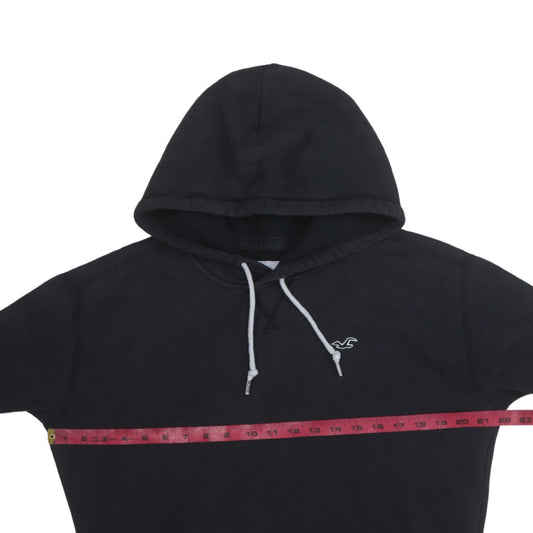 Mens UK Size S Hollister Black Pullover Hoodie