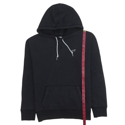 Mens UK Size S Hollister Black Pullover Hoodie
