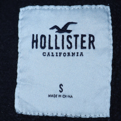 Mens UK Size S Hollister Black Pullover Hoodie