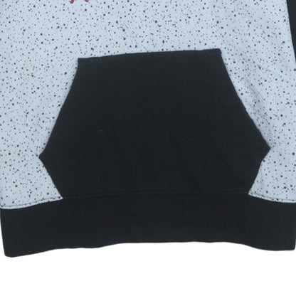 Nike Jordan Boys Black & Grey Long Sleeve Pullover Hoodie - Size M