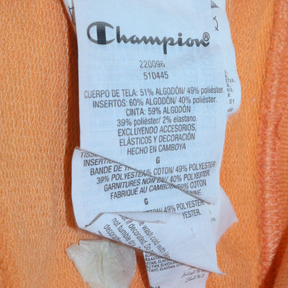 Mens UK Size L Champion Beige Pullover Hoodie