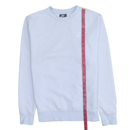 Womens UK Size XS Nike White Pullover Sweatshirt