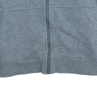 Nike Boys Grey Full Zip Hoodie XL 156-166cm Standard Fit Fleece