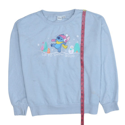 Womens UK Size L Primark Blue Pullover Sweatshirt