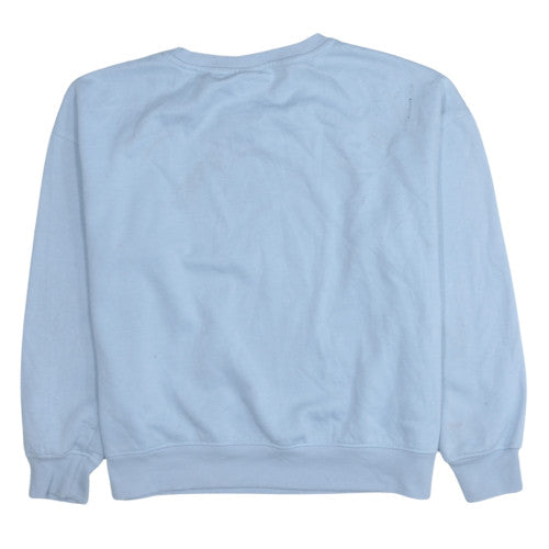 Womens UK Size L Primark Blue Pullover Sweatshirt