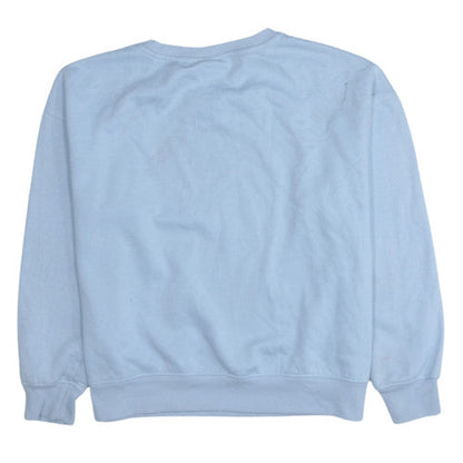 Womens UK Size L Primark Blue Pullover Sweatshirt