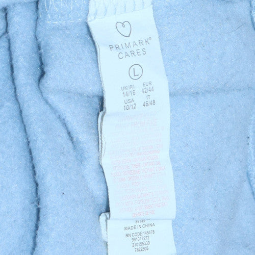 Womens UK Size L Primark Blue Pullover Sweatshirt