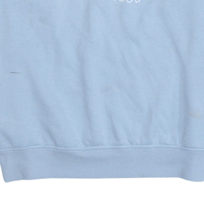 Womens UK Size L Primark Blue Pullover Sweatshirt