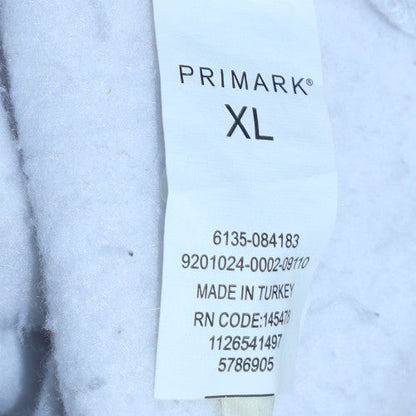 Mens UK Size XL Primark White Pullover Sweatshirt