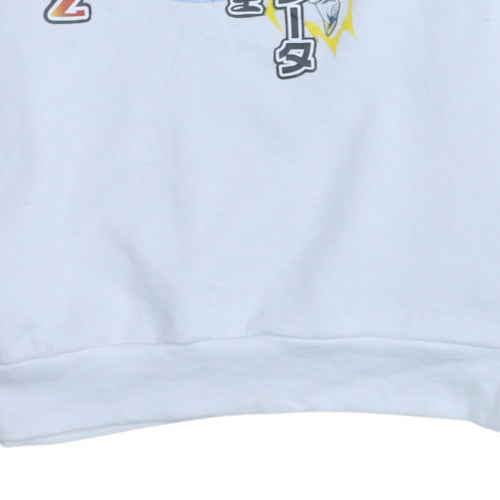 Mens UK Size XL Primark White Pullover Sweatshirt