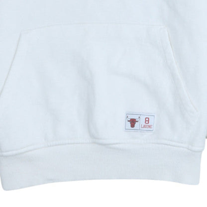 Mens UK Size M Primark White Pullover Hoodie