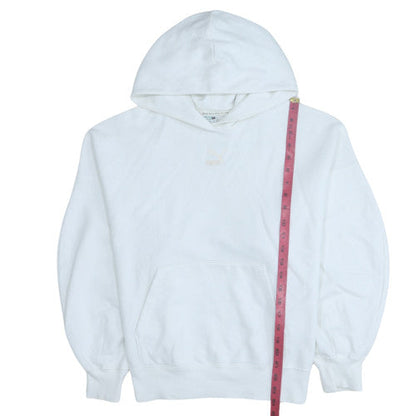 Womens UK Size M Puma White Pullover Hoodie