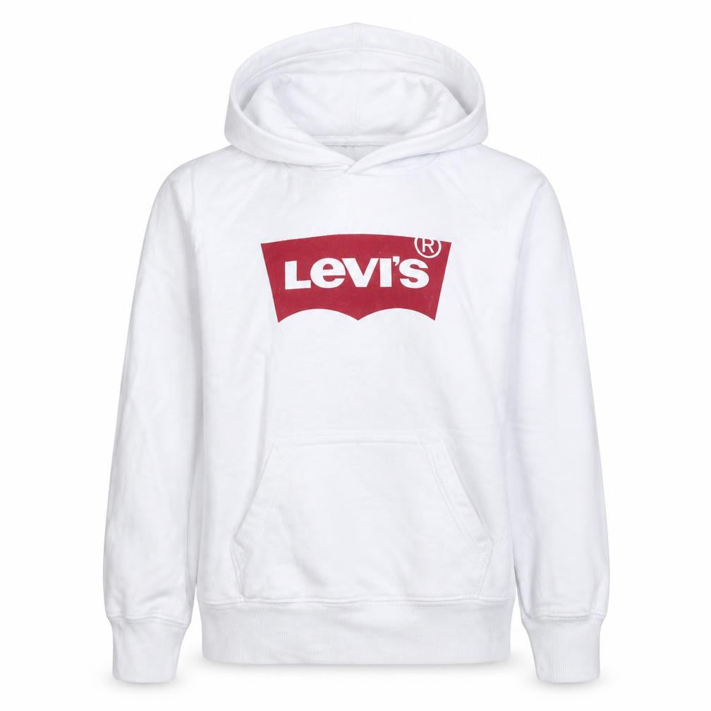 Mens UK Size XS Levi's White Pullover Hoodie