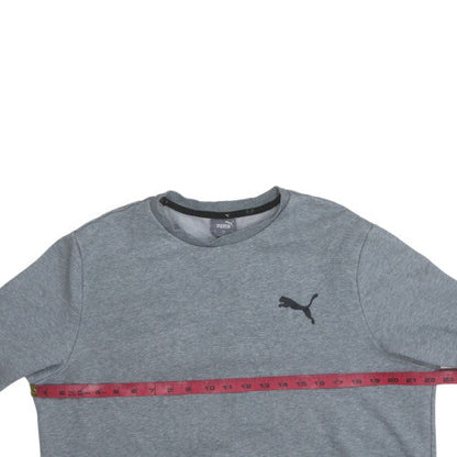 Mens UK Size L Puma Grey Pullover Sweatshirt