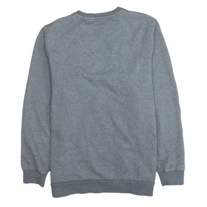 Mens UK Size L Puma Grey Pullover Sweatshirt