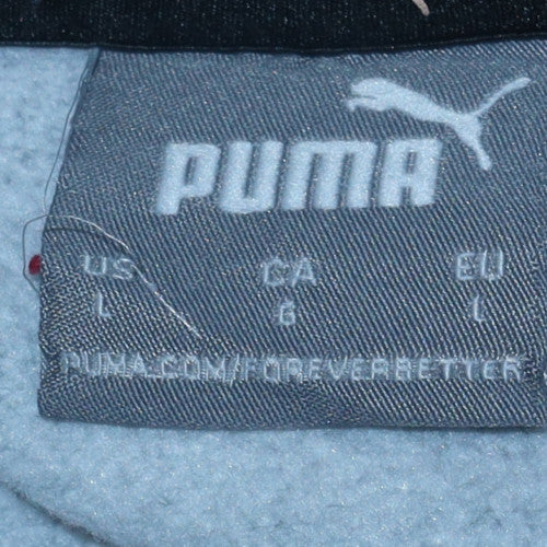 Mens UK Size L Puma Grey Pullover Sweatshirt