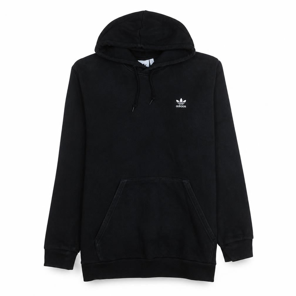 Mens UK Size L Adidas Black Pullover Hoodie