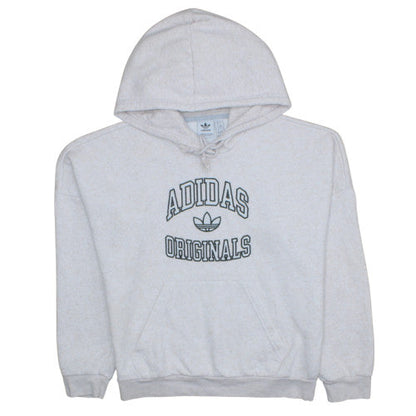 Womens UK Size XS Adidas Beige Pullover Hoodie