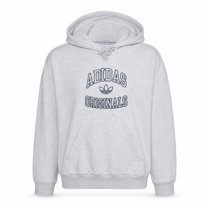 Front view of Adidas Originals Women Beige XS Pullover Hoodie Sweatshirt