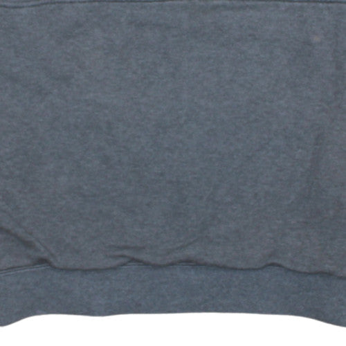 Mens UK Size L Nike Grey 1/2 Zip Sweatshirt