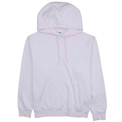 Womens UK Size L Nike Pink Pullover Hoodie