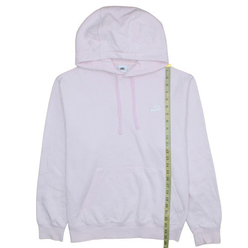 Womens UK Size L Nike Pink Pullover Hoodie