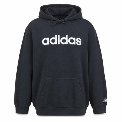 Womens UK Size 2XL Adidas Black Pullover Hoodie