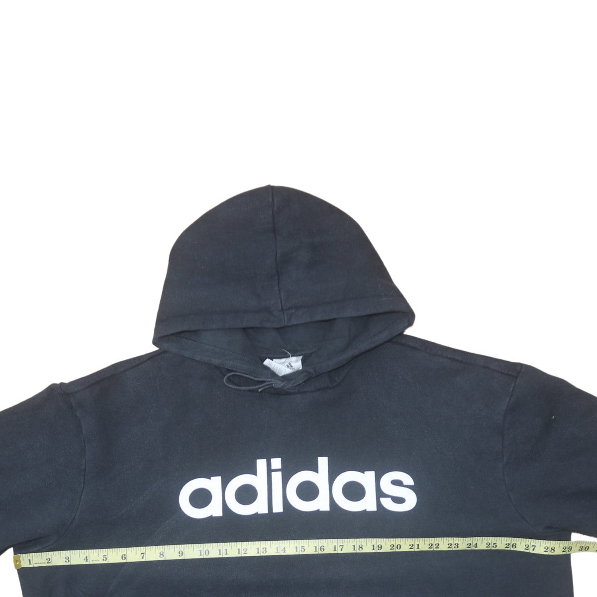 Womens UK Size 2XL Adidas Black Pullover Hoodie