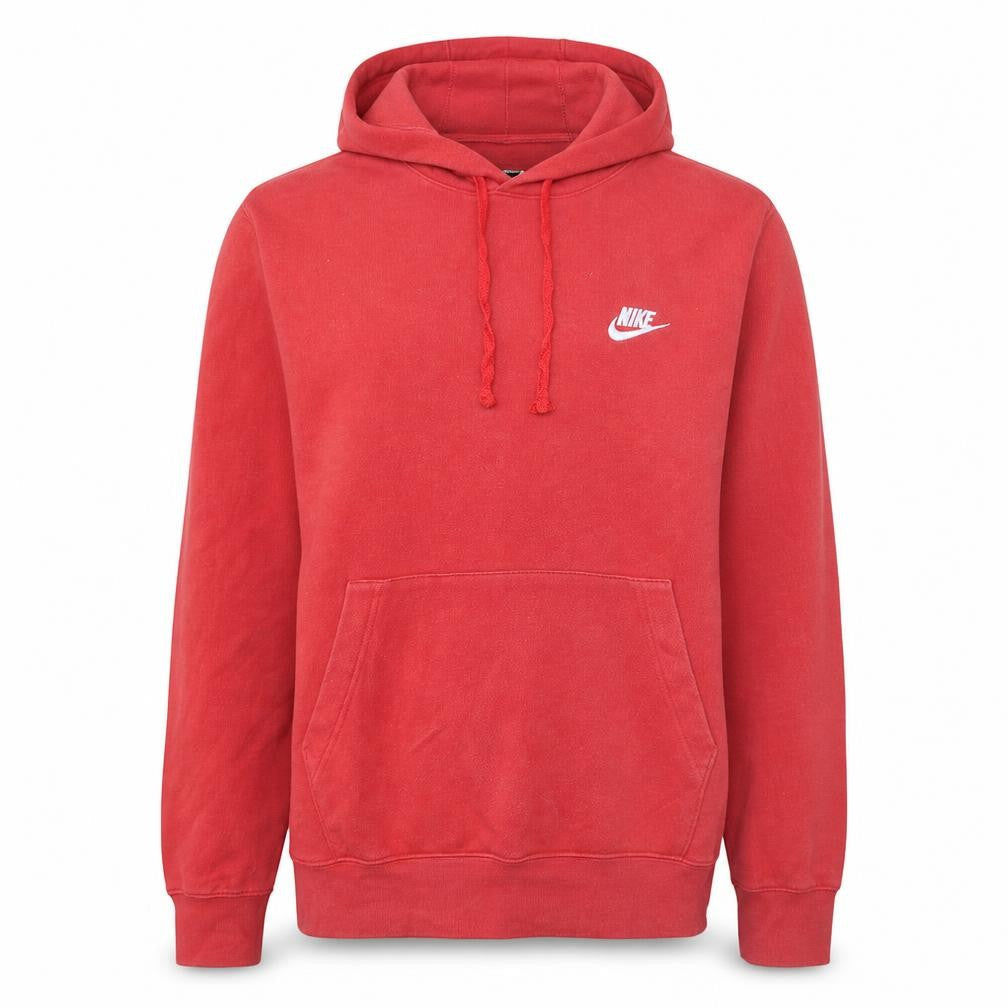 Mens UK Size S Nike Red Pullover Hoodie
