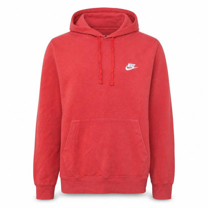 Mens UK Size S Nike Red Pullover Hoodie