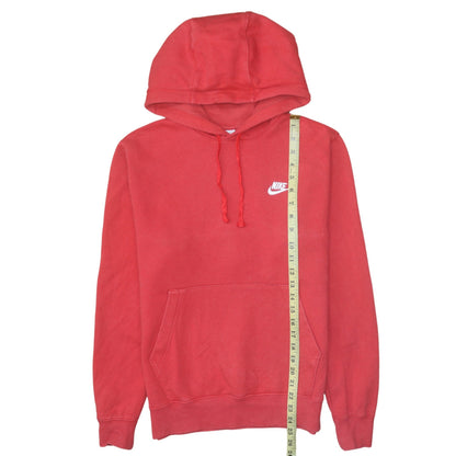 Mens UK Size S Nike Red Pullover Hoodie
