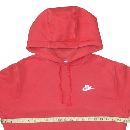 Mens UK Size S Nike Red Pullover Hoodie