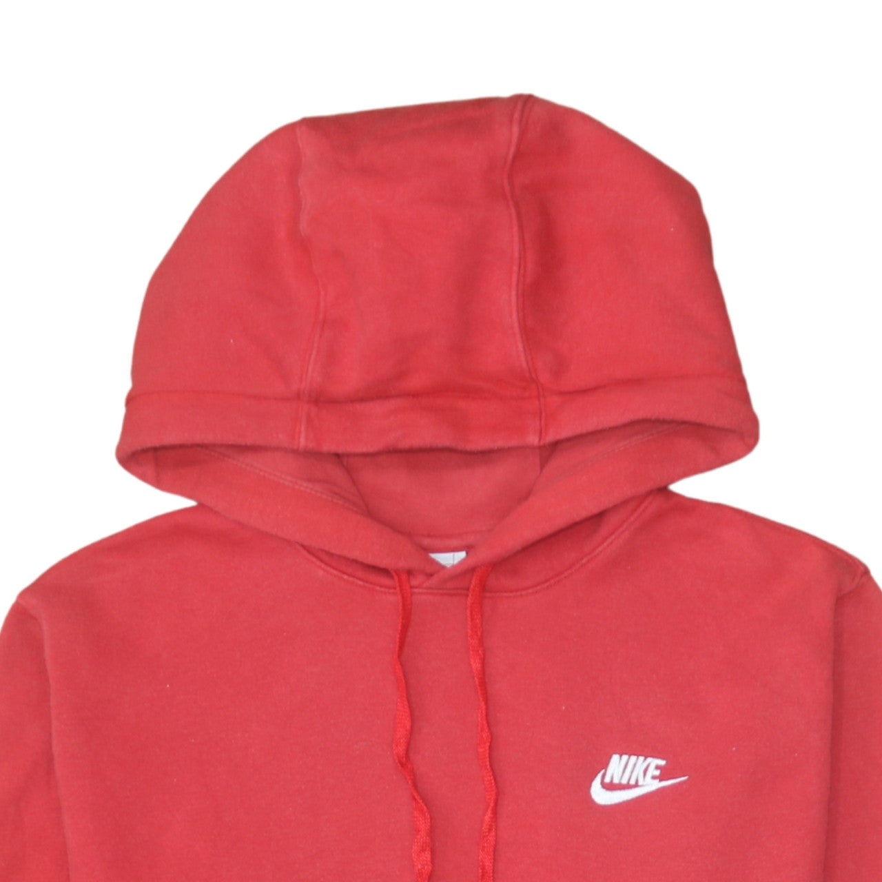 Mens UK Size S Nike Red Pullover Hoodie
