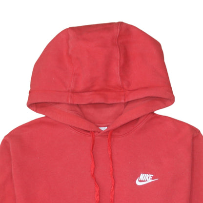 Mens UK Size S Nike Red Pullover Hoodie