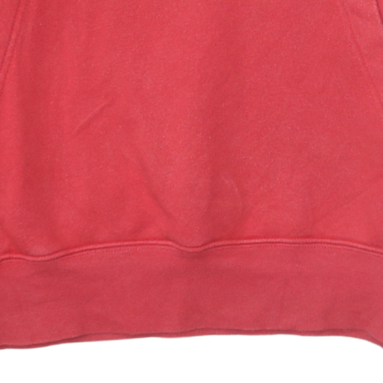 Mens UK Size S Nike Red Pullover Hoodie