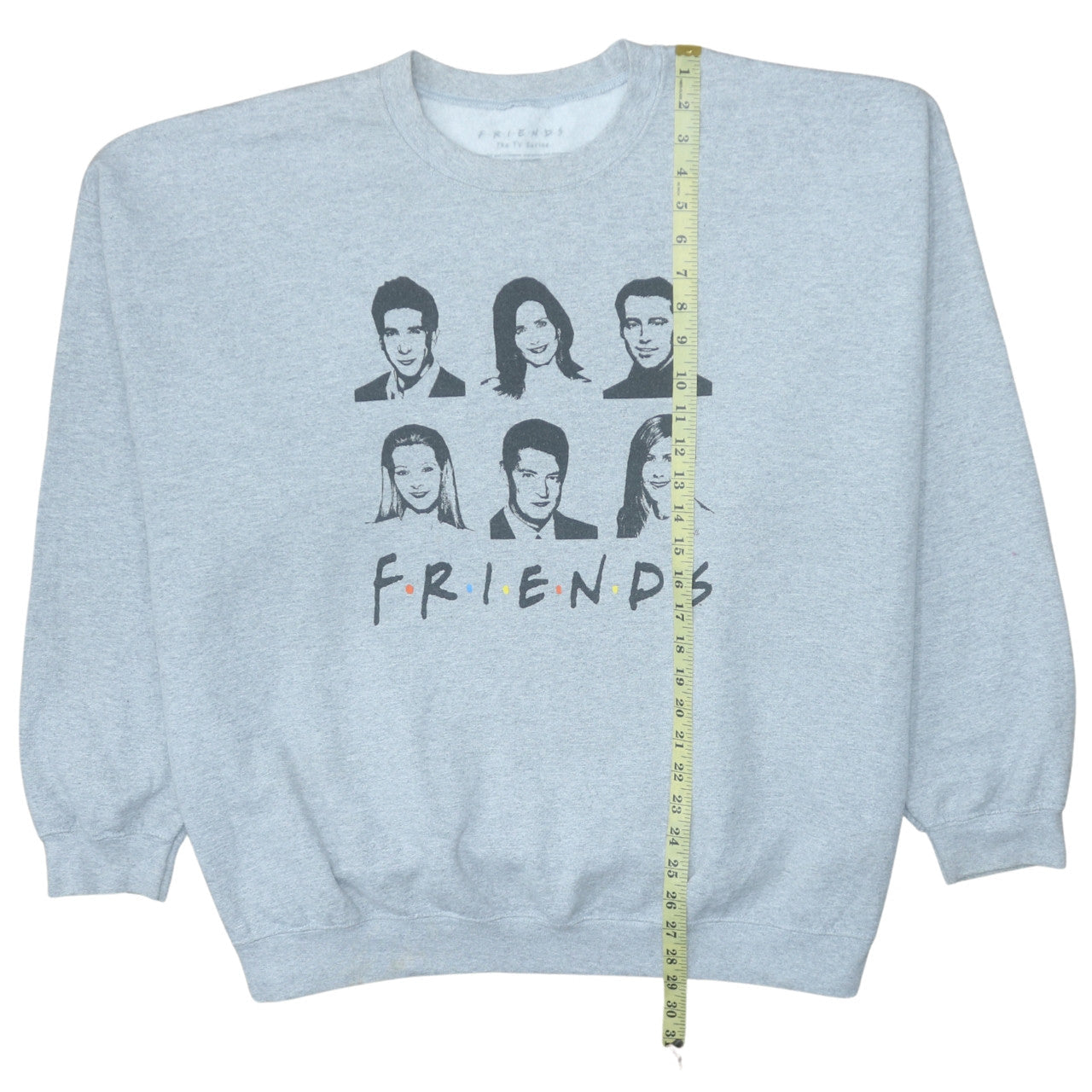 Mens UK Size 3XL Friends The TV Series Grey Pullover Sweatshirt