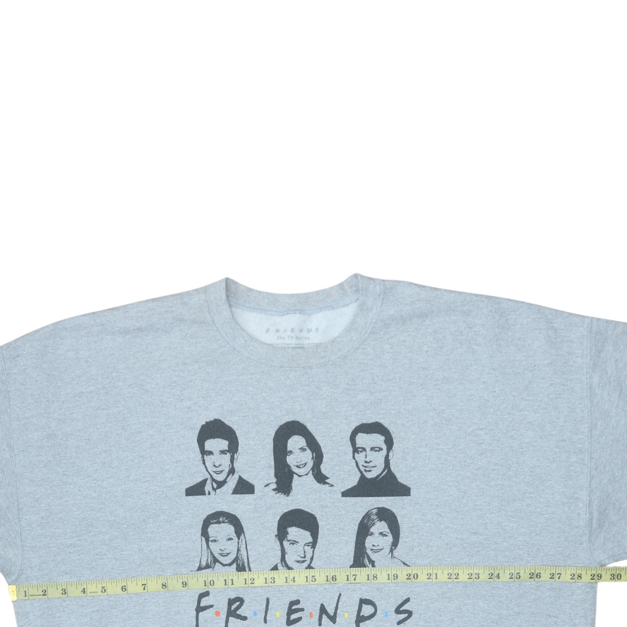 Mens UK Size 3XL Friends The TV Series Grey Pullover Sweatshirt