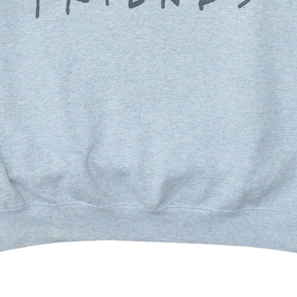 Mens UK Size 3XL Friends The TV Series Grey Pullover Sweatshirt