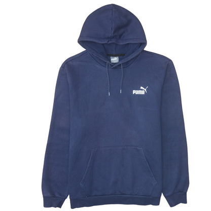 Mens UK Size XL Puma Blue Pullover Hoodie
